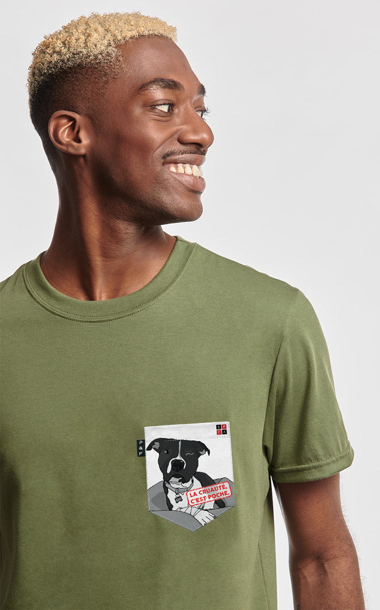 Pocket T-shirt Cruelty is a pocket