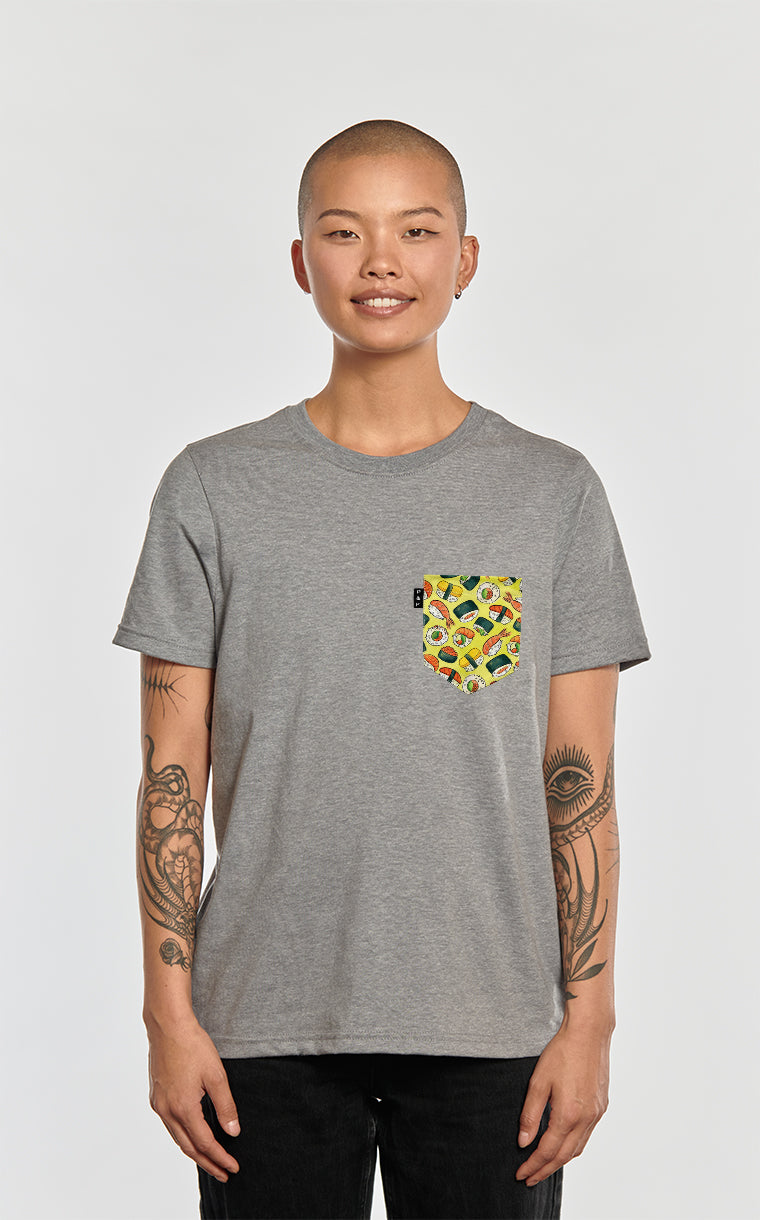 T-shirt coupe Boyfriend à poche Mr Miyagi 2.0
