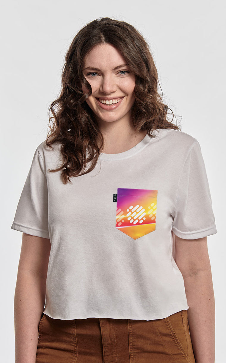 T-shirt « crop top » à poche AlterGo 2024