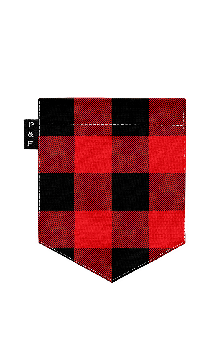 Kid's Plaid Pocket Crop Top T-Shirt