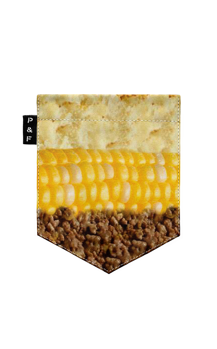 T-shirt « crop top » à poche Steak Blé d'Inde patate