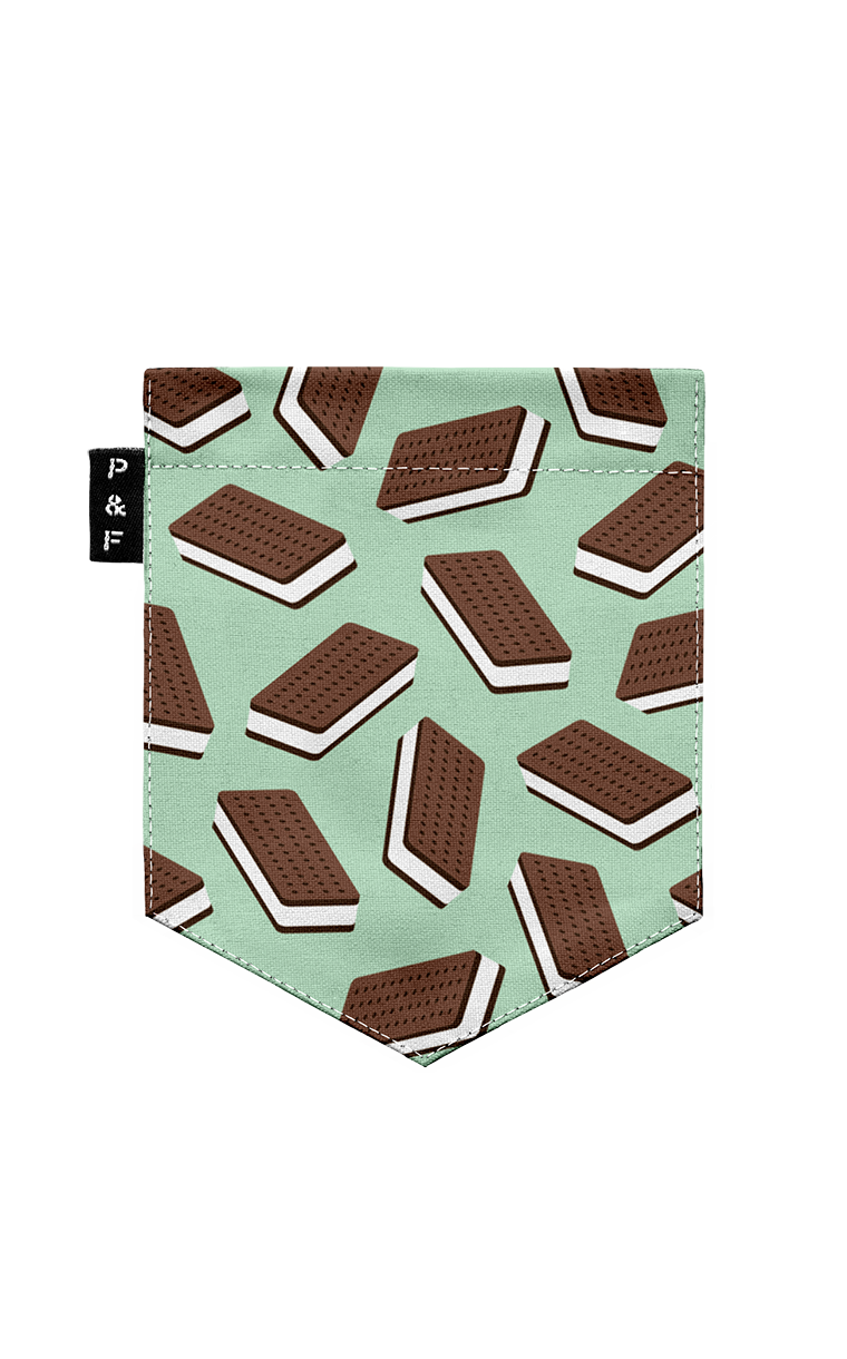 Chandail manches longues à poche Délice Glacé