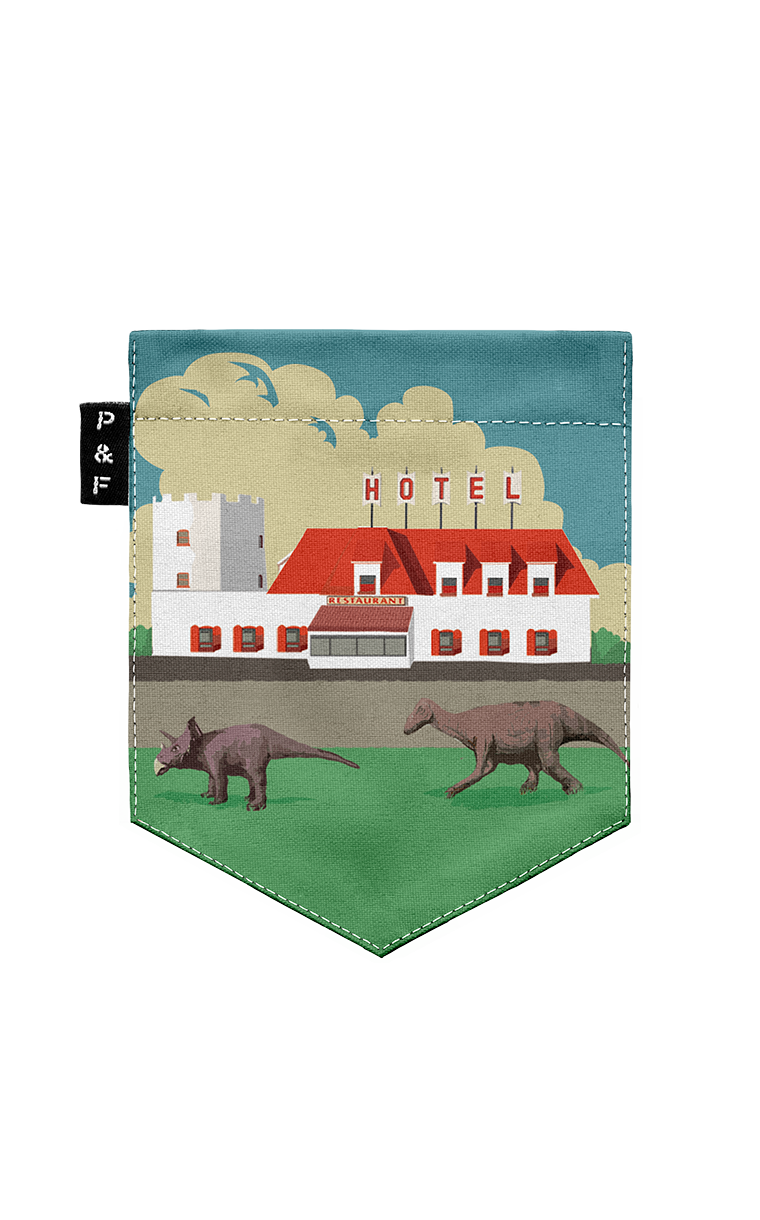 Chandail manches longues à poche Dinonrepart