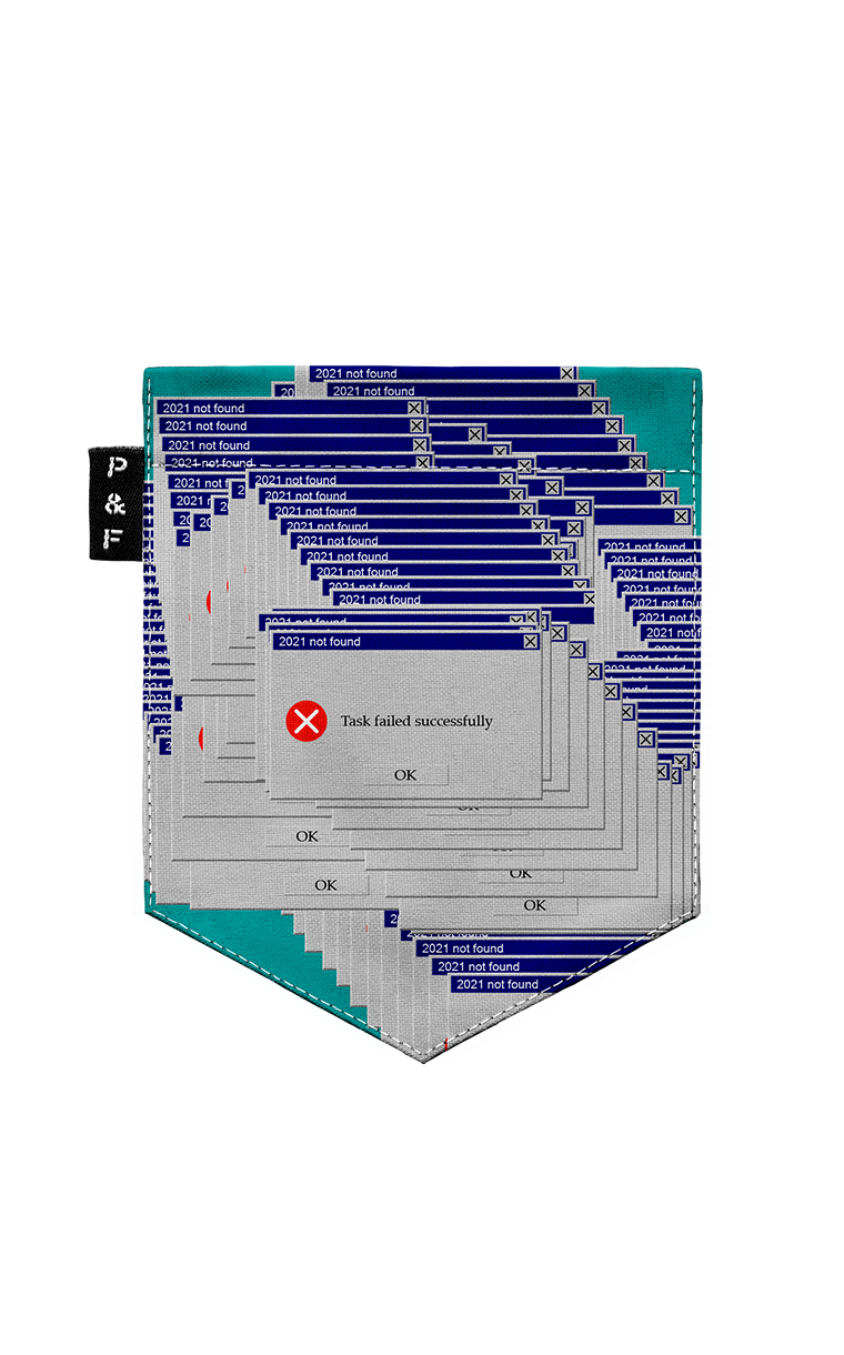 T-shirt à poche Ctrl+Alt+Del