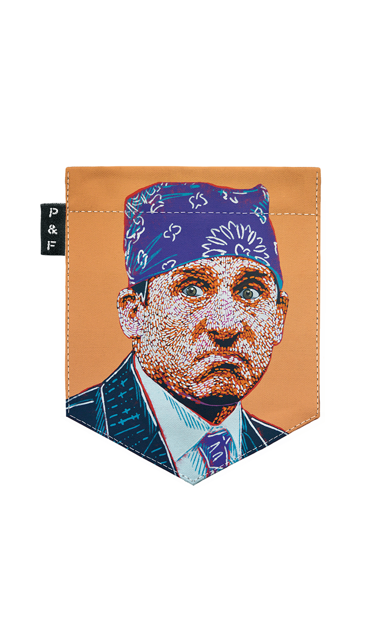 T-shirt coupe Boyfriend à poche Prison Mike