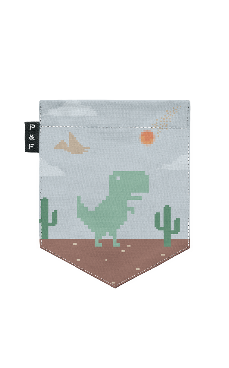 T-shirt « crop top » à poche Dino Chouinard