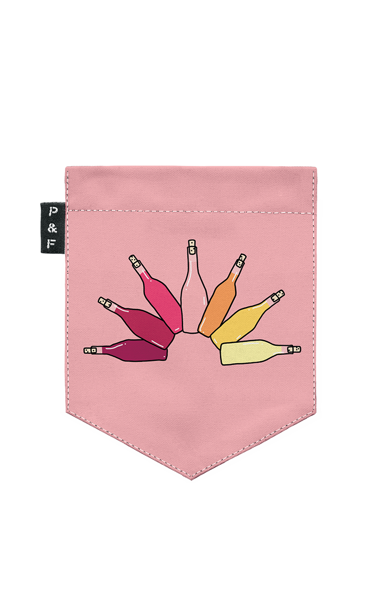 T-shirt « crop top » à poche L’arroseur à rosé