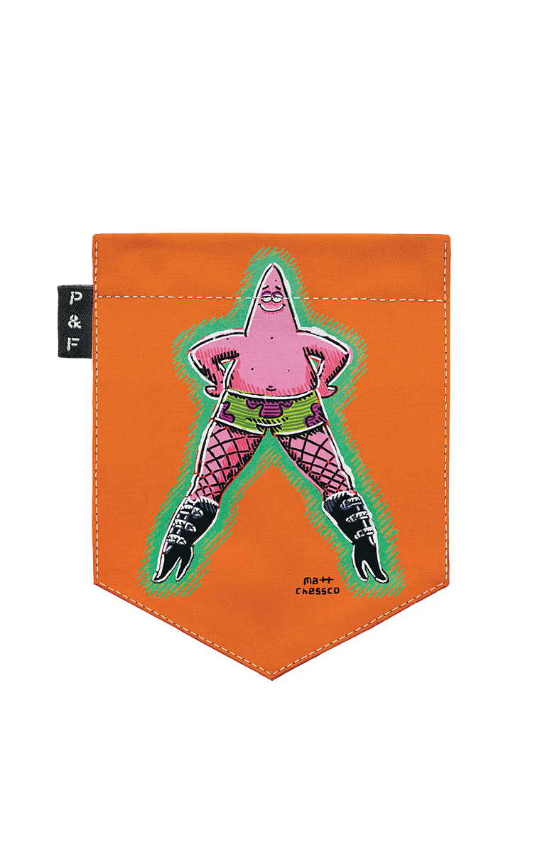 T-shirt « crop top » à poche Patrick Lagacé