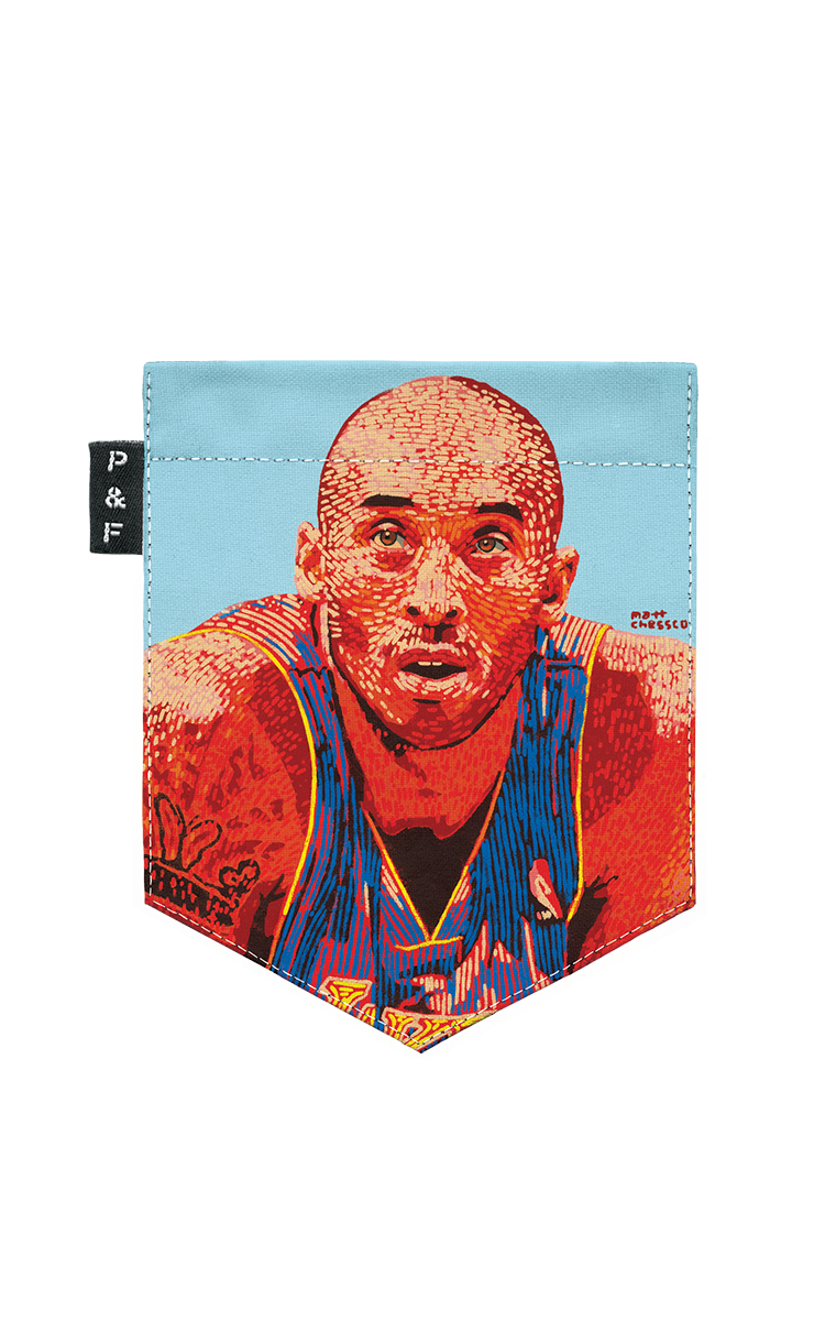 Col en V semi-ajusté à poche Black Mamba