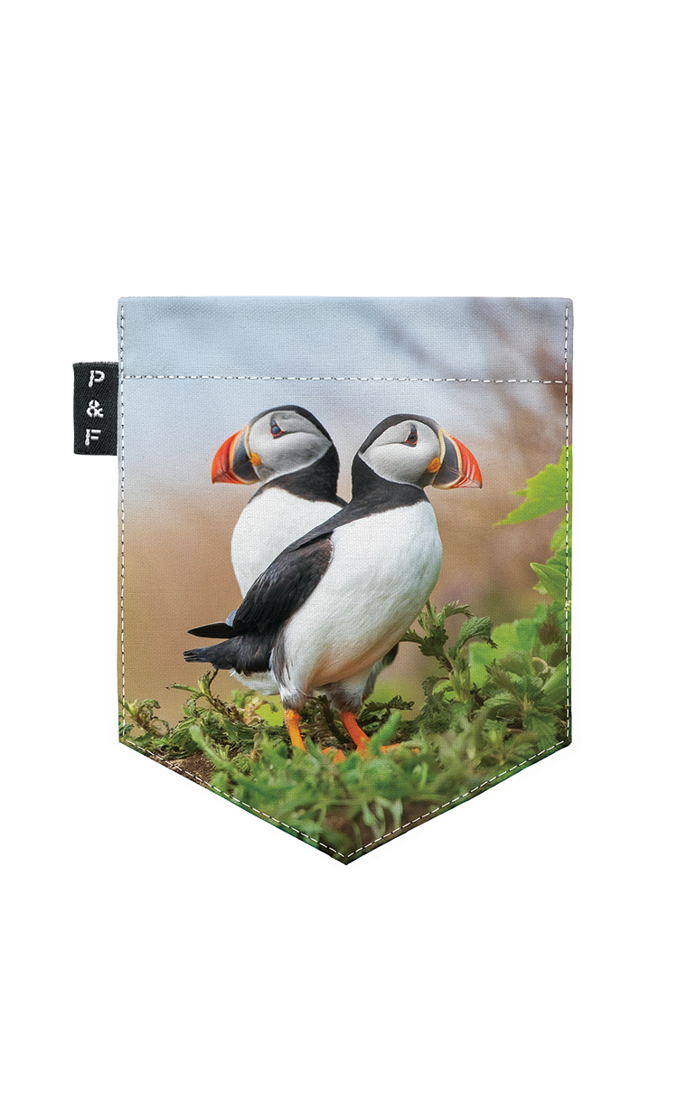 Hey Puffin-na Boyfriend Pocket T-Shirt