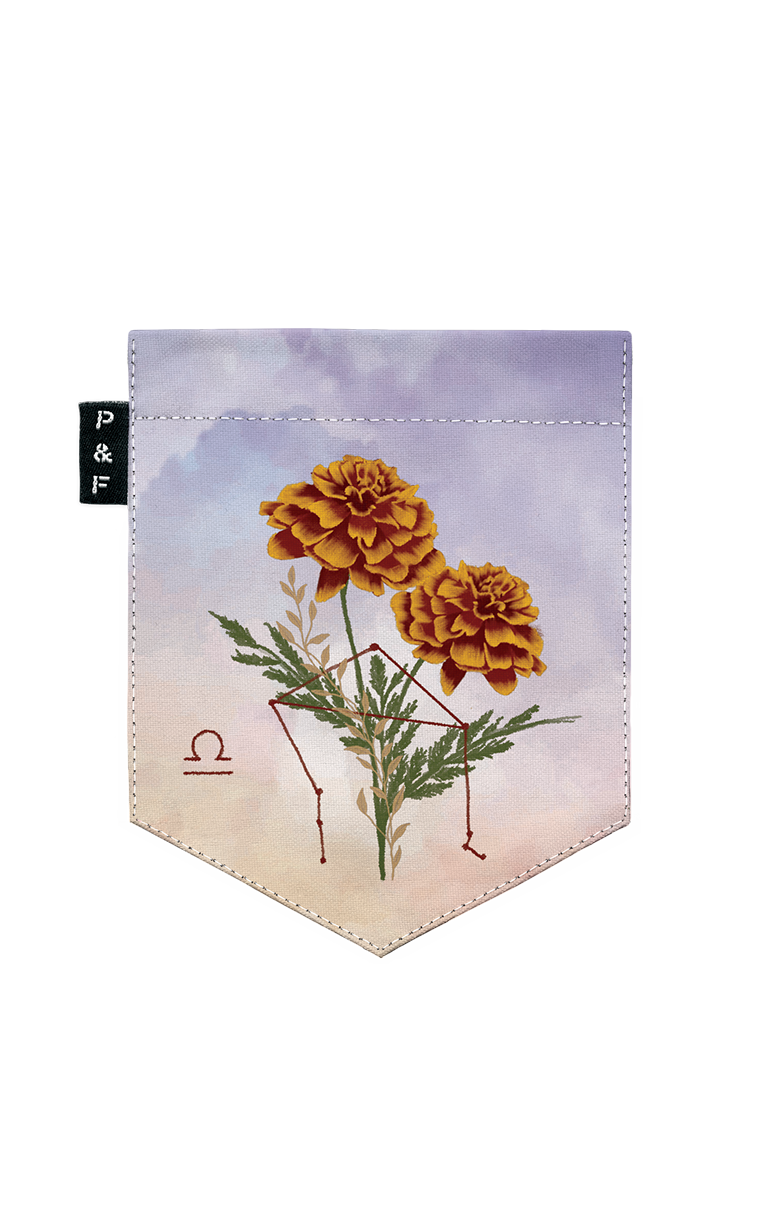 Semi-fitted V-neck with Libra pocket you choose