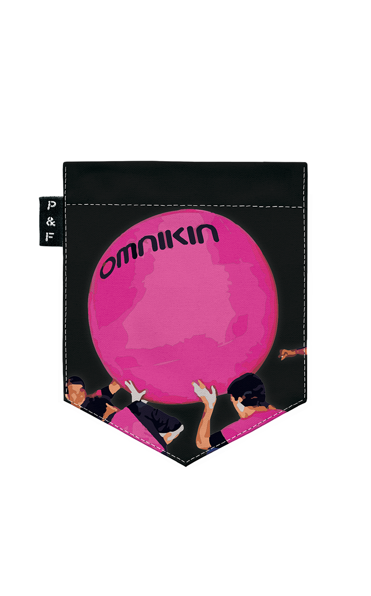 Chandail manches longues à poche Omnikin ROSE