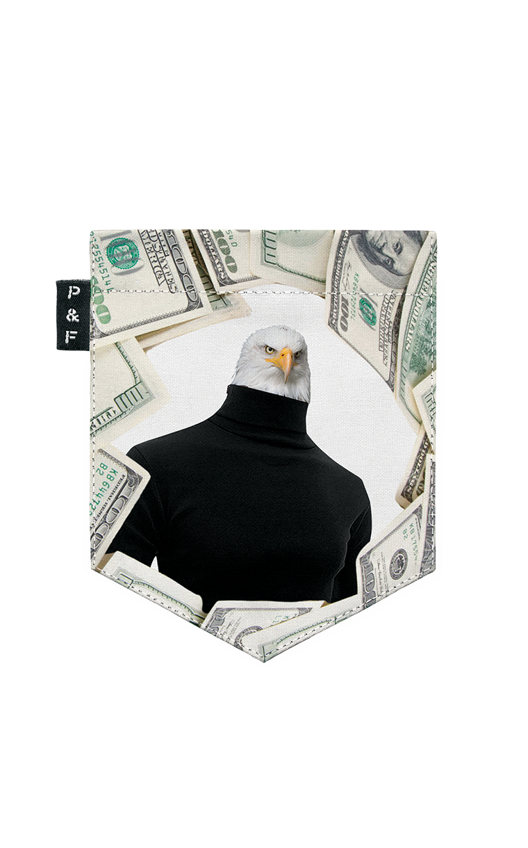 Money Talks Pocket Crop Top T-Shirt