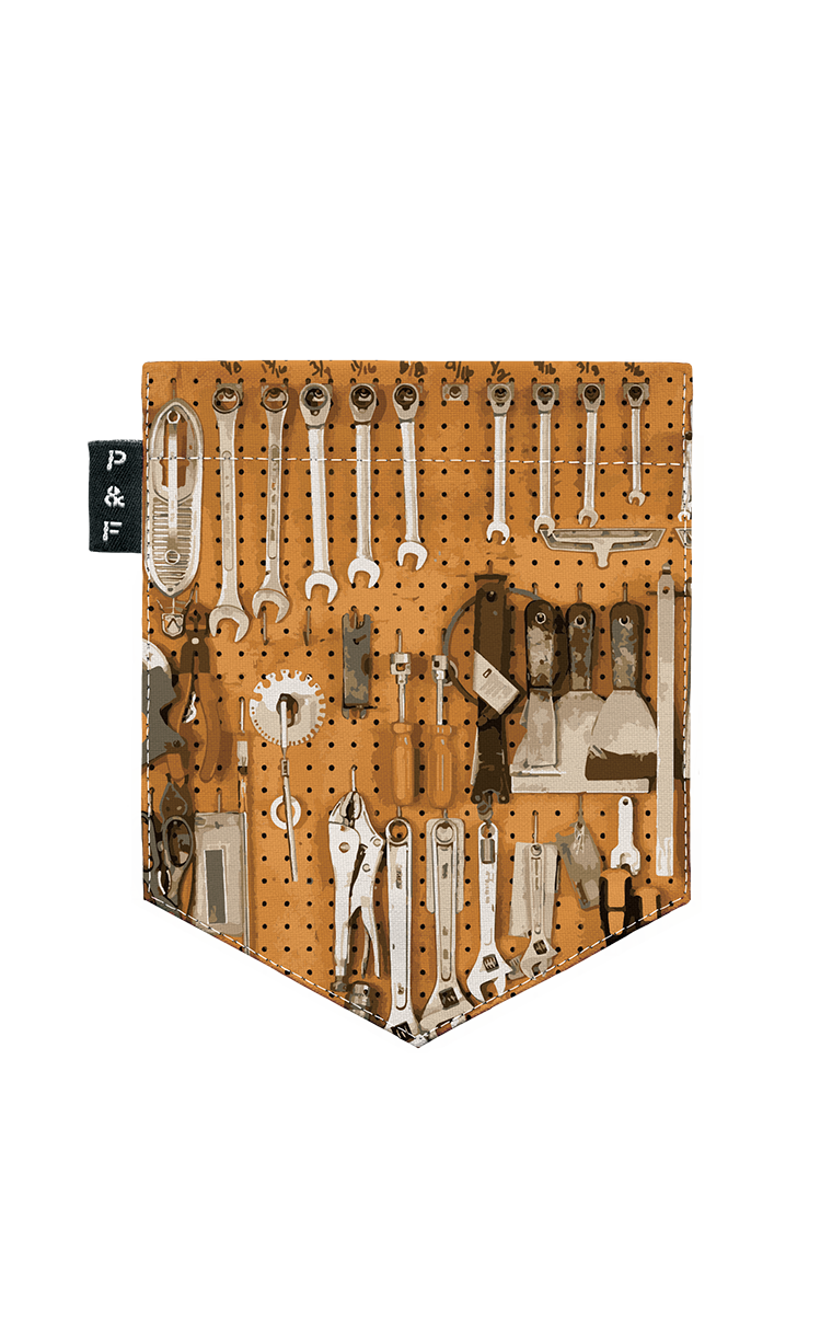 T-shirt « crop top » à poche L'outillerie Lourde