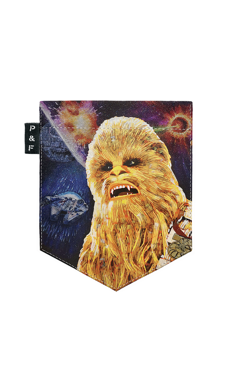 Col en V semi-ajusté à poche Onomatopée