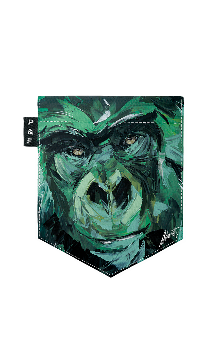 Bonne Singe Hen Semi-Fitted V-Neck Pocket!