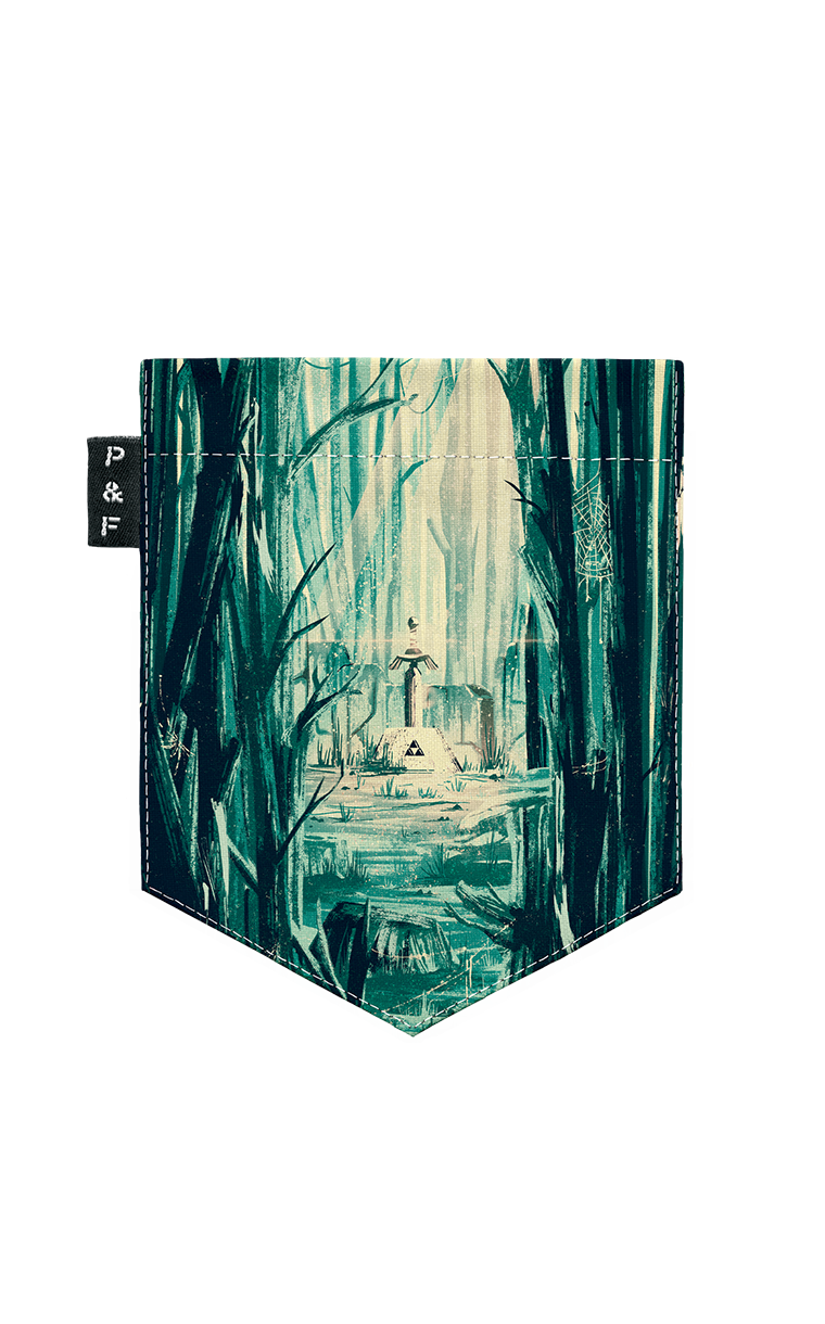 T-shirt à poche Triforce