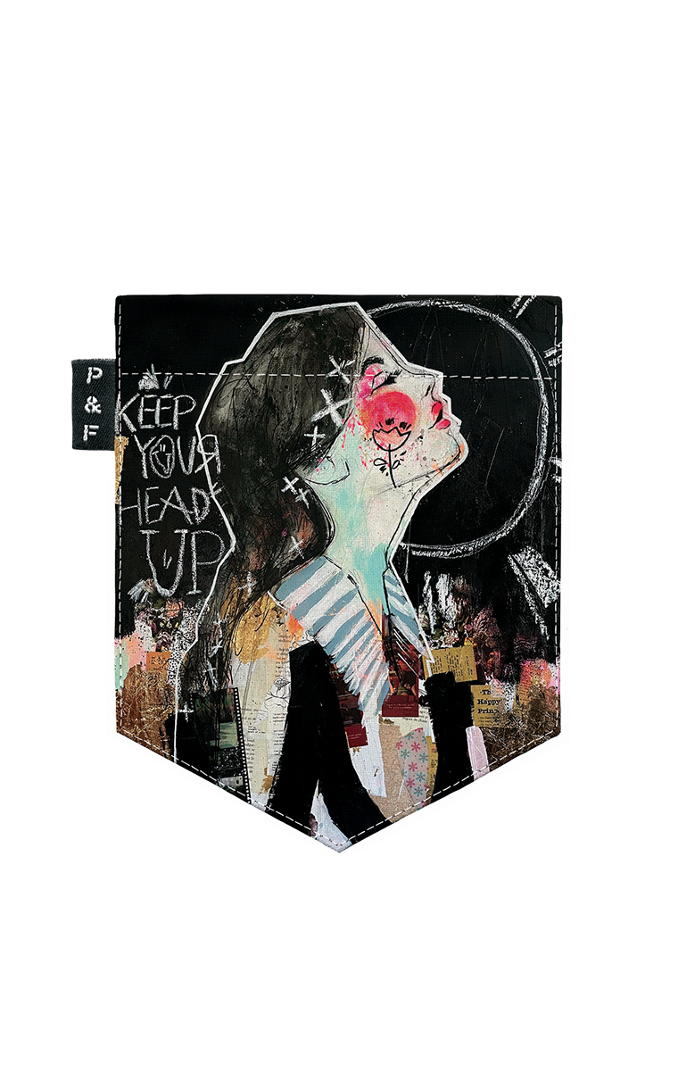 Semi-fitted V-neck with Head up pocket