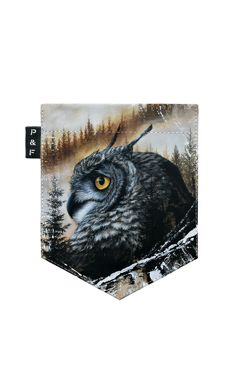 T-shirt à poche TorticOWLis