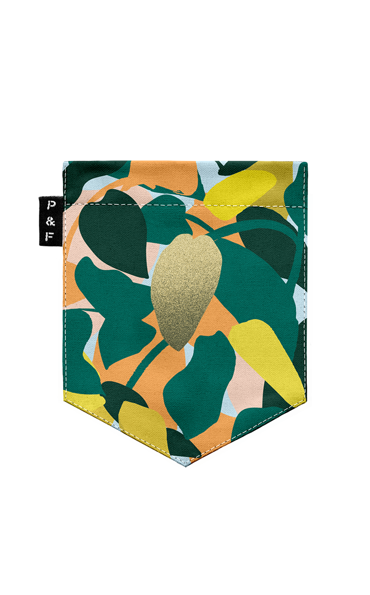 Col en V semi-ajusté à poche Les Îles Spritz