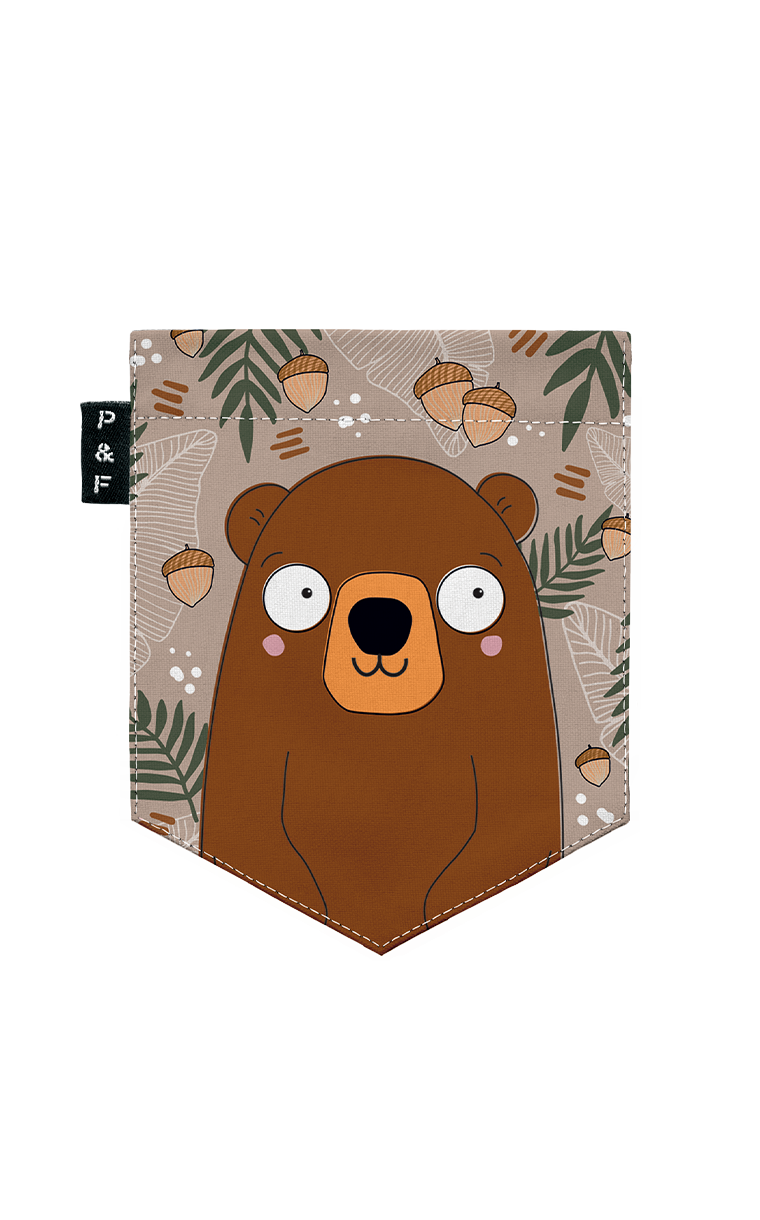 Crewneck Qc à poche Ours Winston