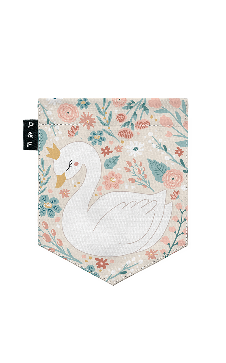 T-shirt coupe Boyfriend à poche Sophia le Cygne