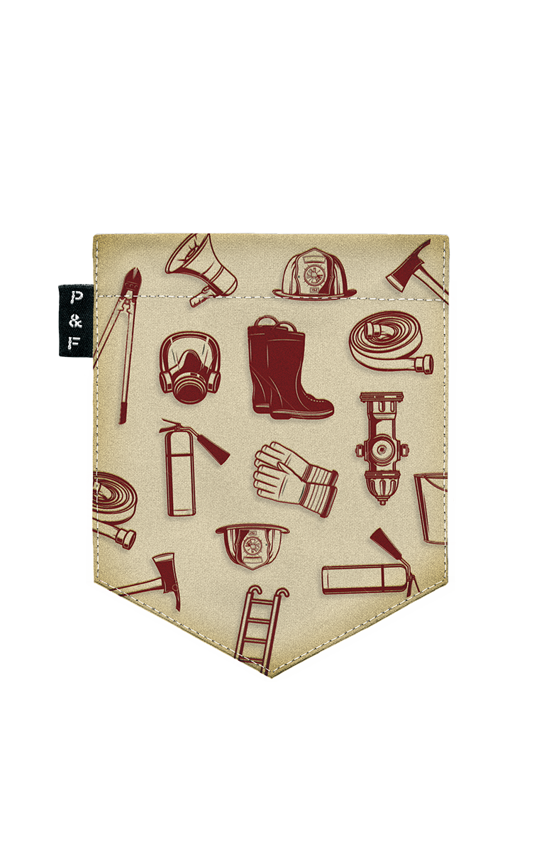 Chandail manches longues à poche En feu pour la cause