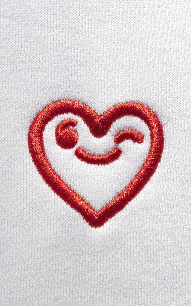 Crewneck Fondation En Coeur Rouge