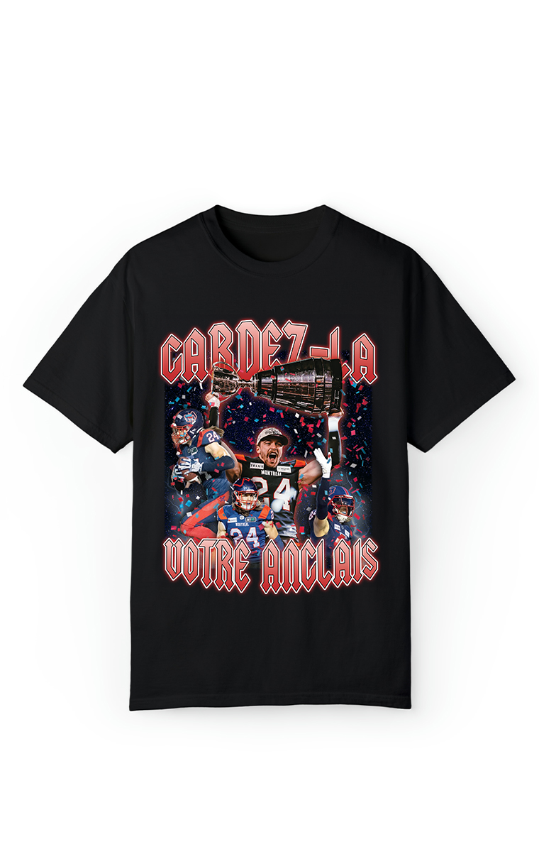 T-shirt en coton épais Gardez-la votre anglais