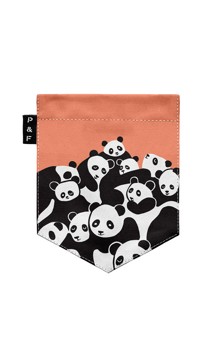 Tote Bag à poche Pandawan