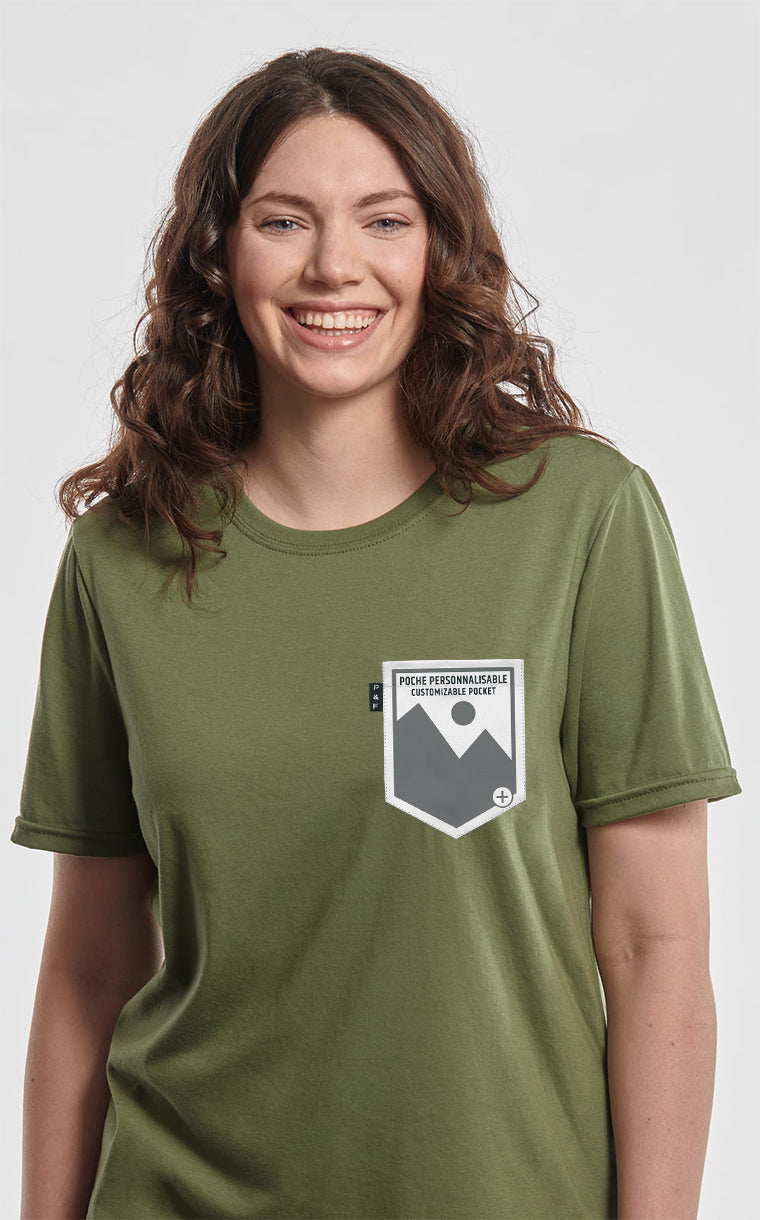 Customizable pocket t-shirt