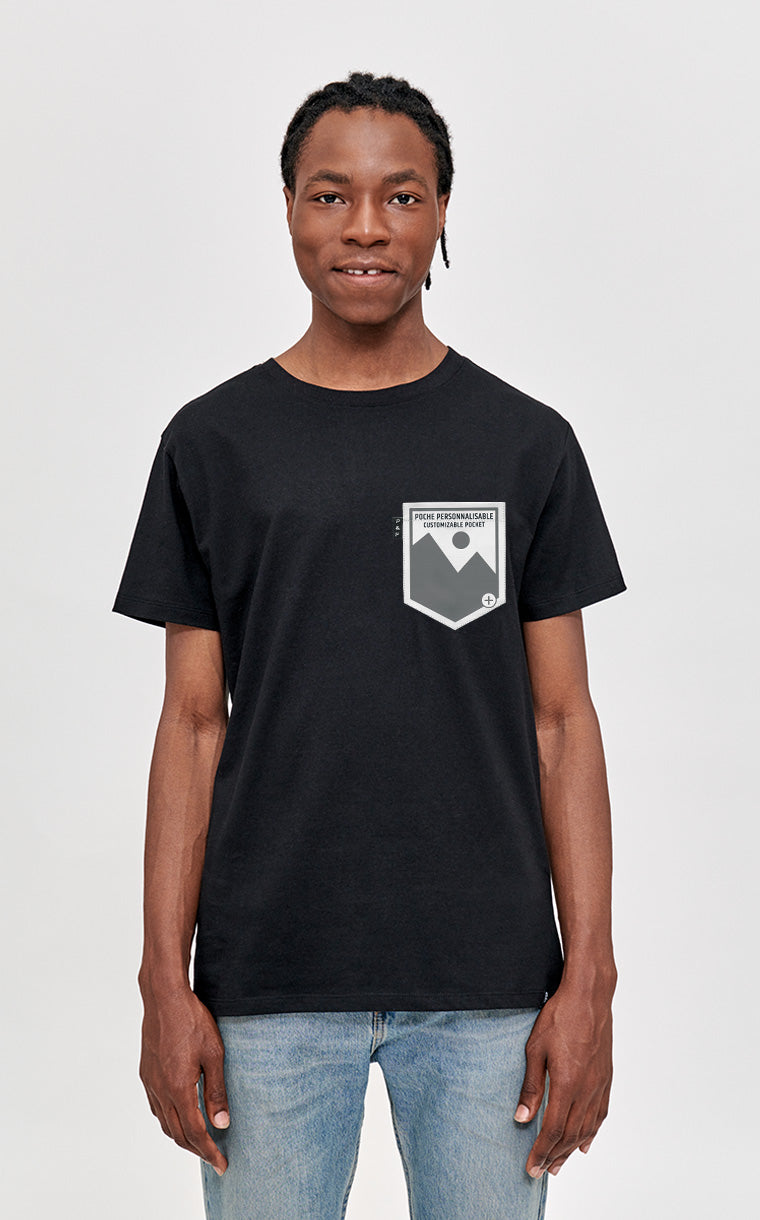 Imported T-shirt with customizable pocket - Door &amp; Photos