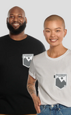 Customizable pocket t-shirt