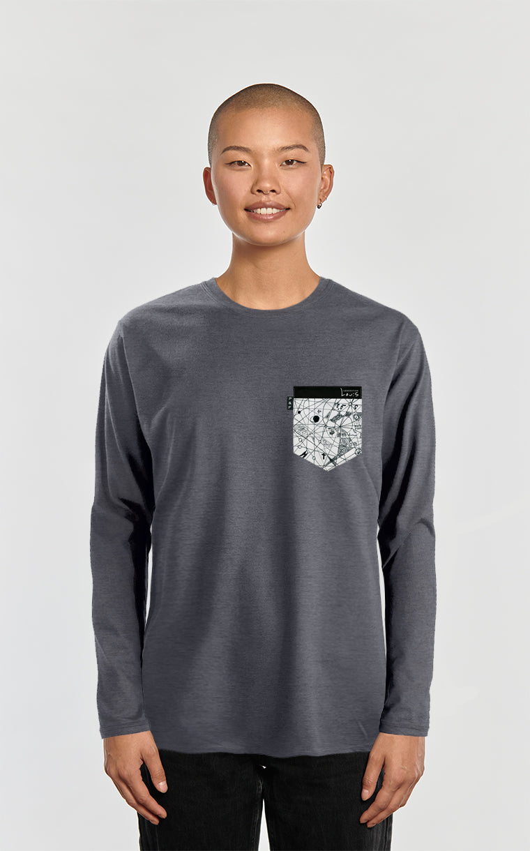 Chandail manches longues à poche Constellation