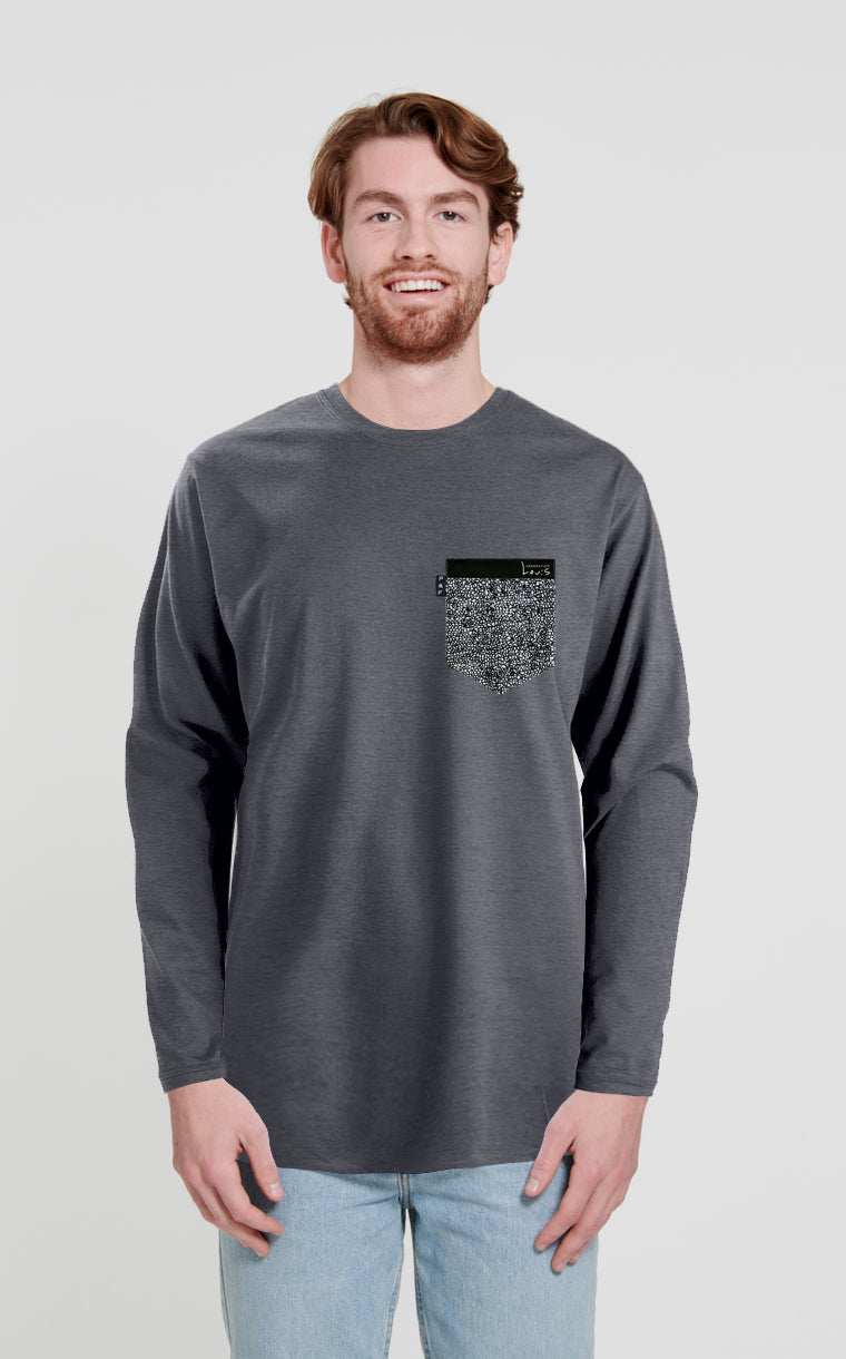 Chandail manches longues à poche Interconnexion