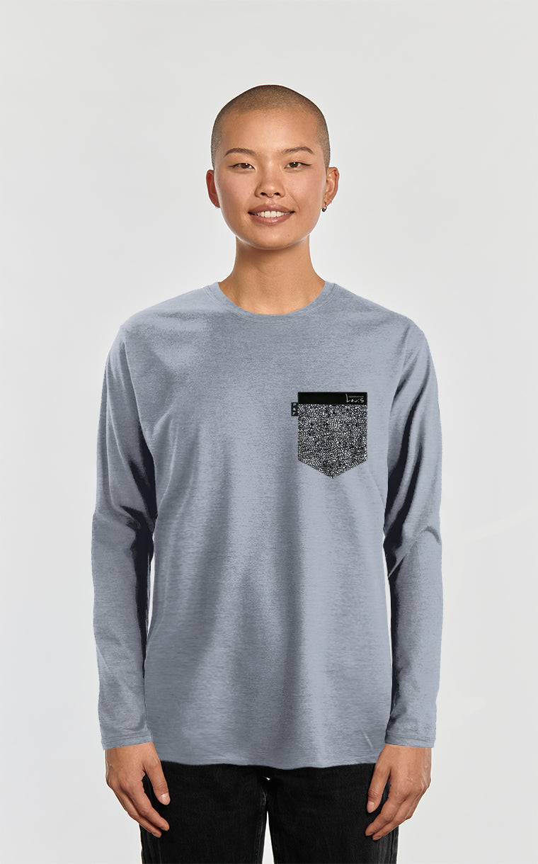 Chandail manches longues à poche Interconnexion