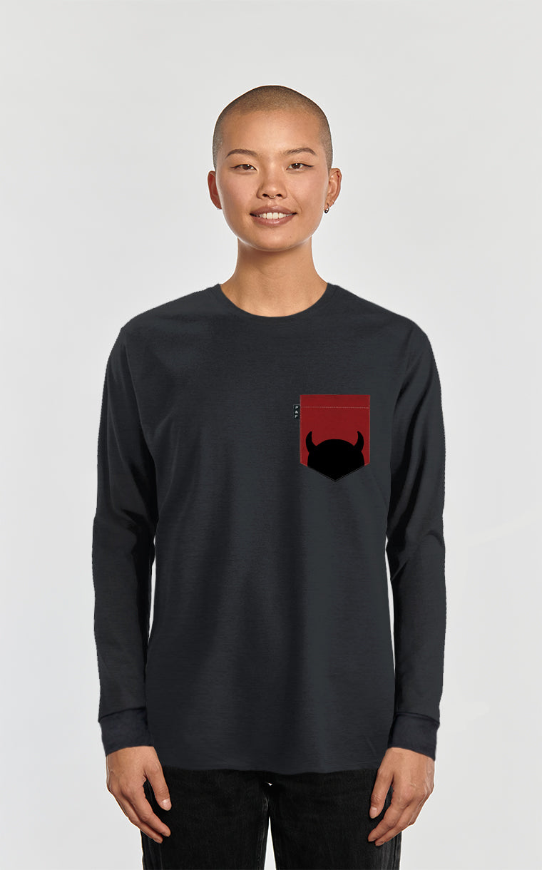 Vil and Miserable Long Sleeve Pocket Sweater