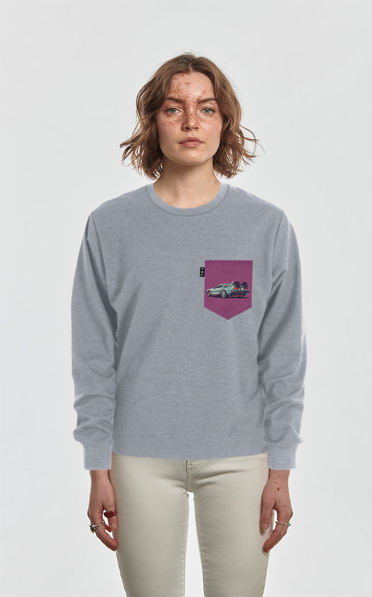 Crewneck Qc à poche 141.6 km/h