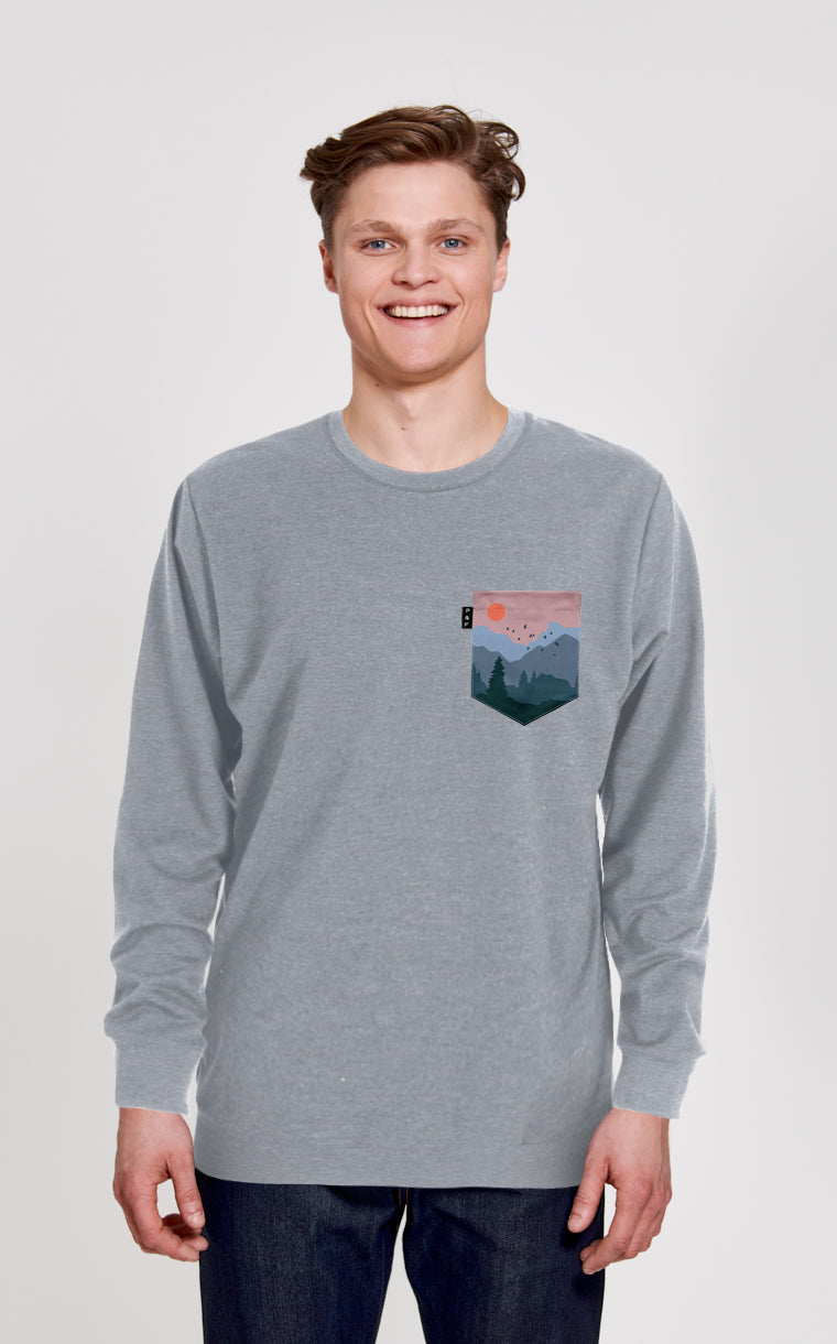 Crewneck Qc à poche Brokeback mountain