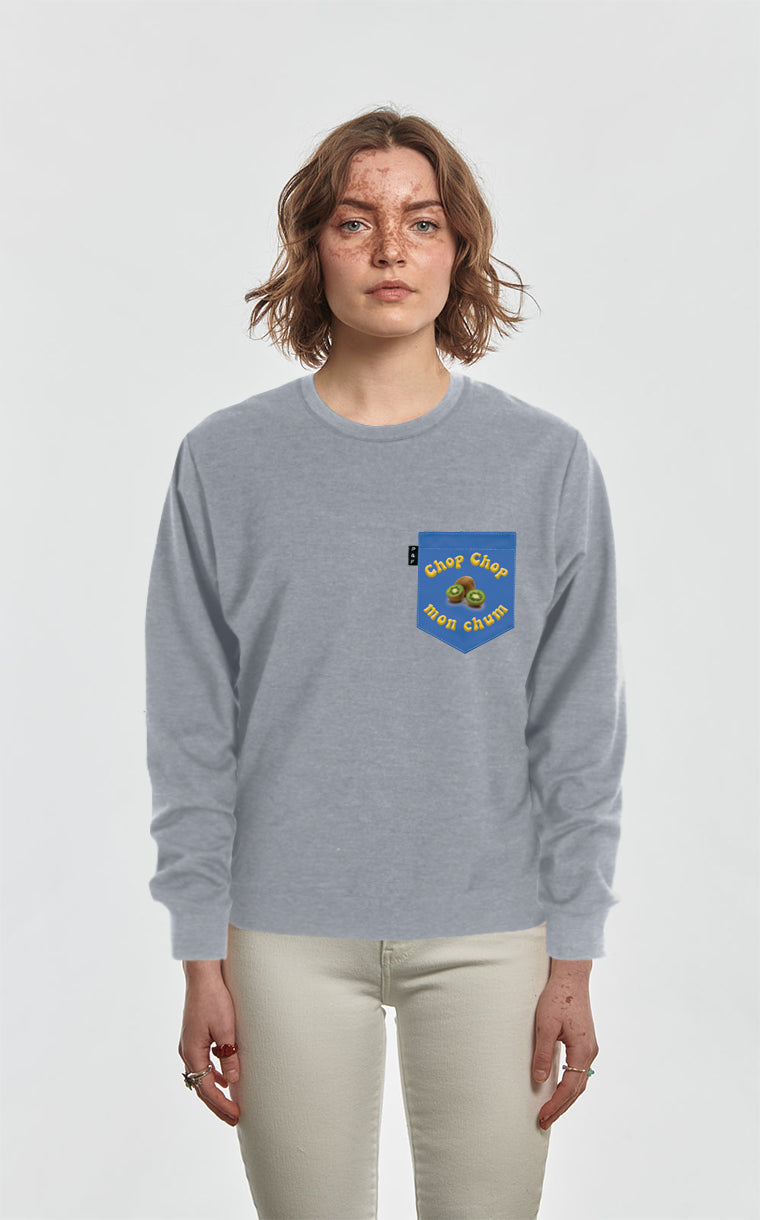 Crewneck Qc à poche Chop Chop