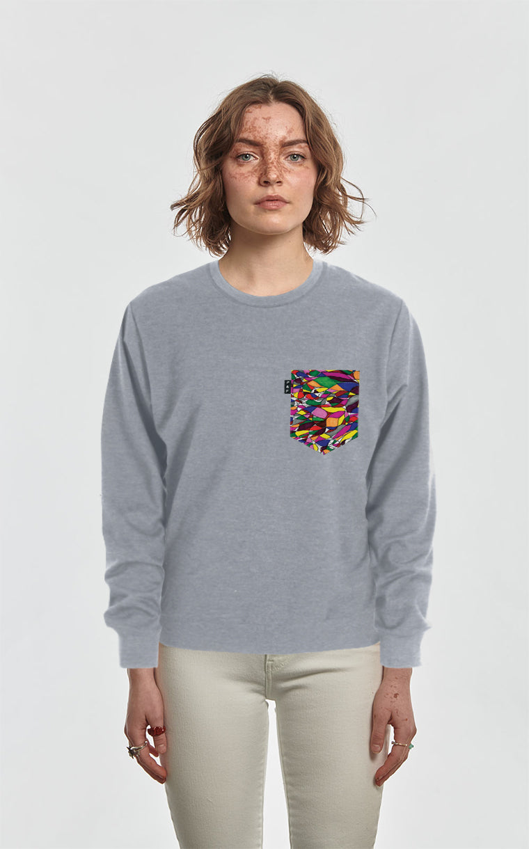 Crewneck Qc à poche Clarté