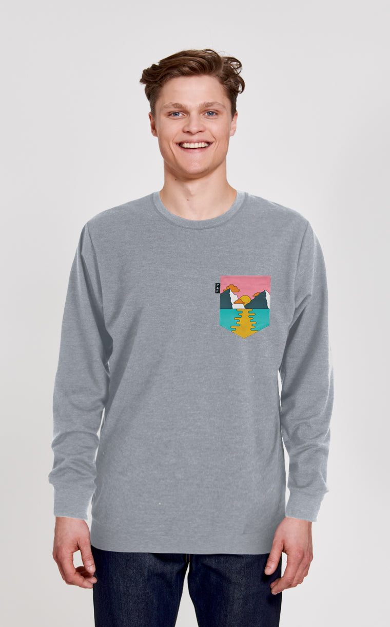 Crewneck Qc à poche Dans la vallée (oh oh)