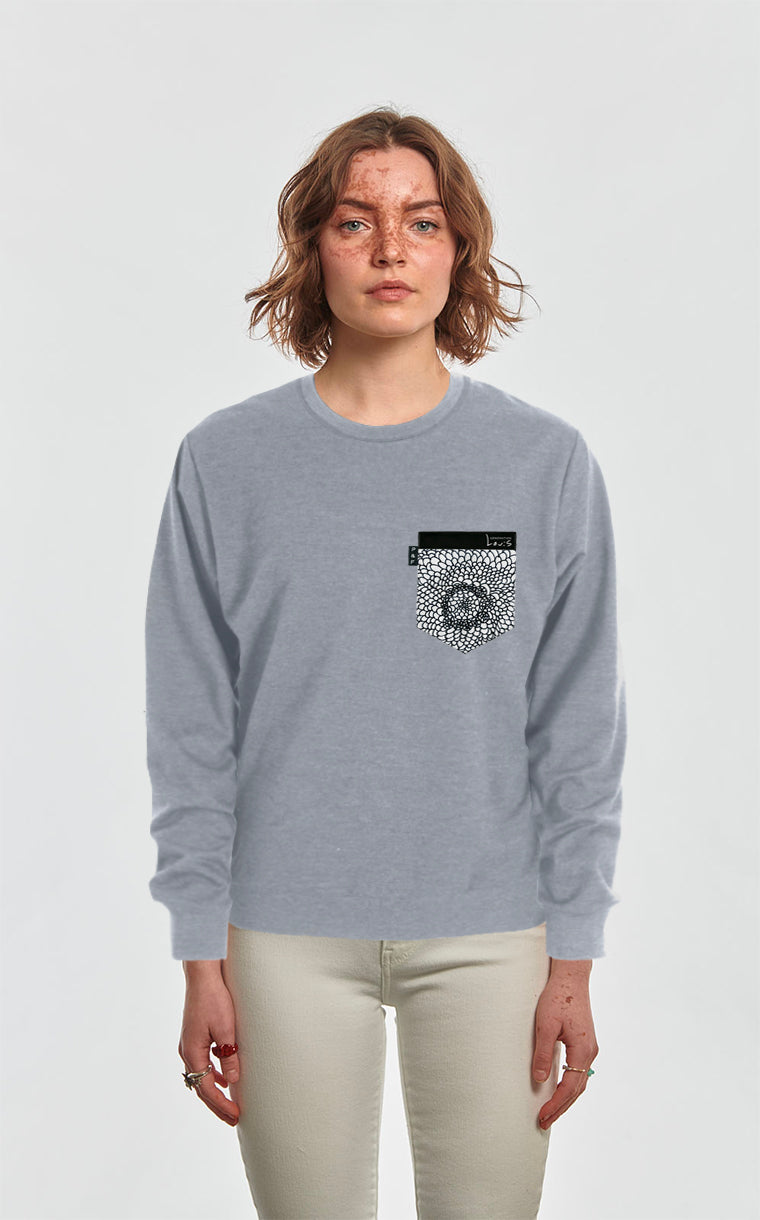 Crewneck Qc à poche Focus