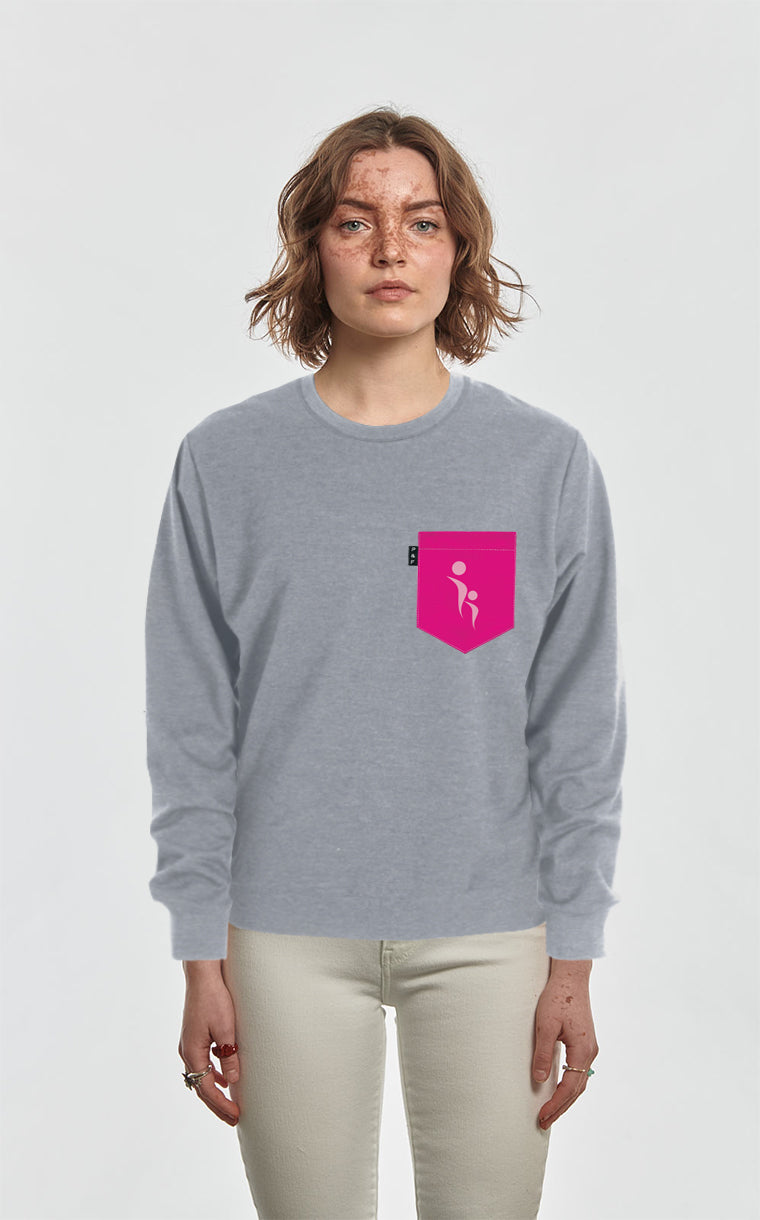 Crewneck Qc à poche Fondation de l'Hôpital du Suroît