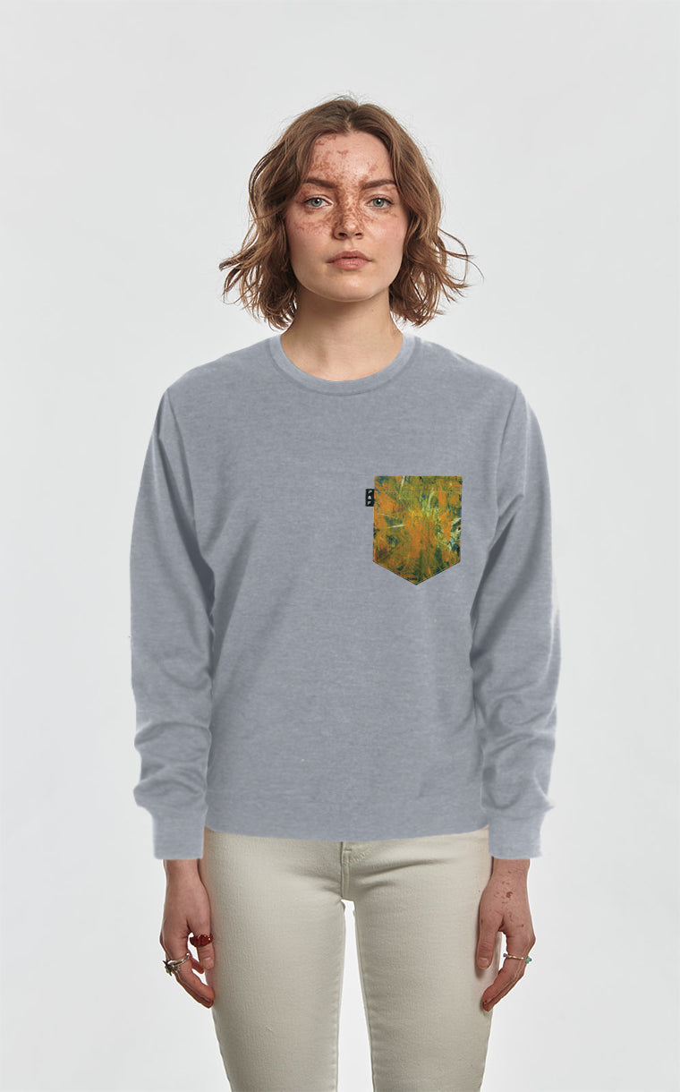 Crewneck Qc à poche Implosion