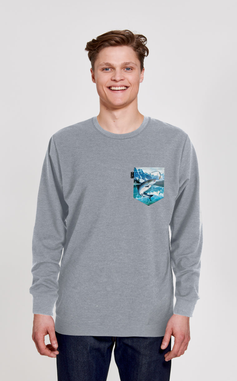 Mario Pelchat-Mouche Qc Pocket Crewneck