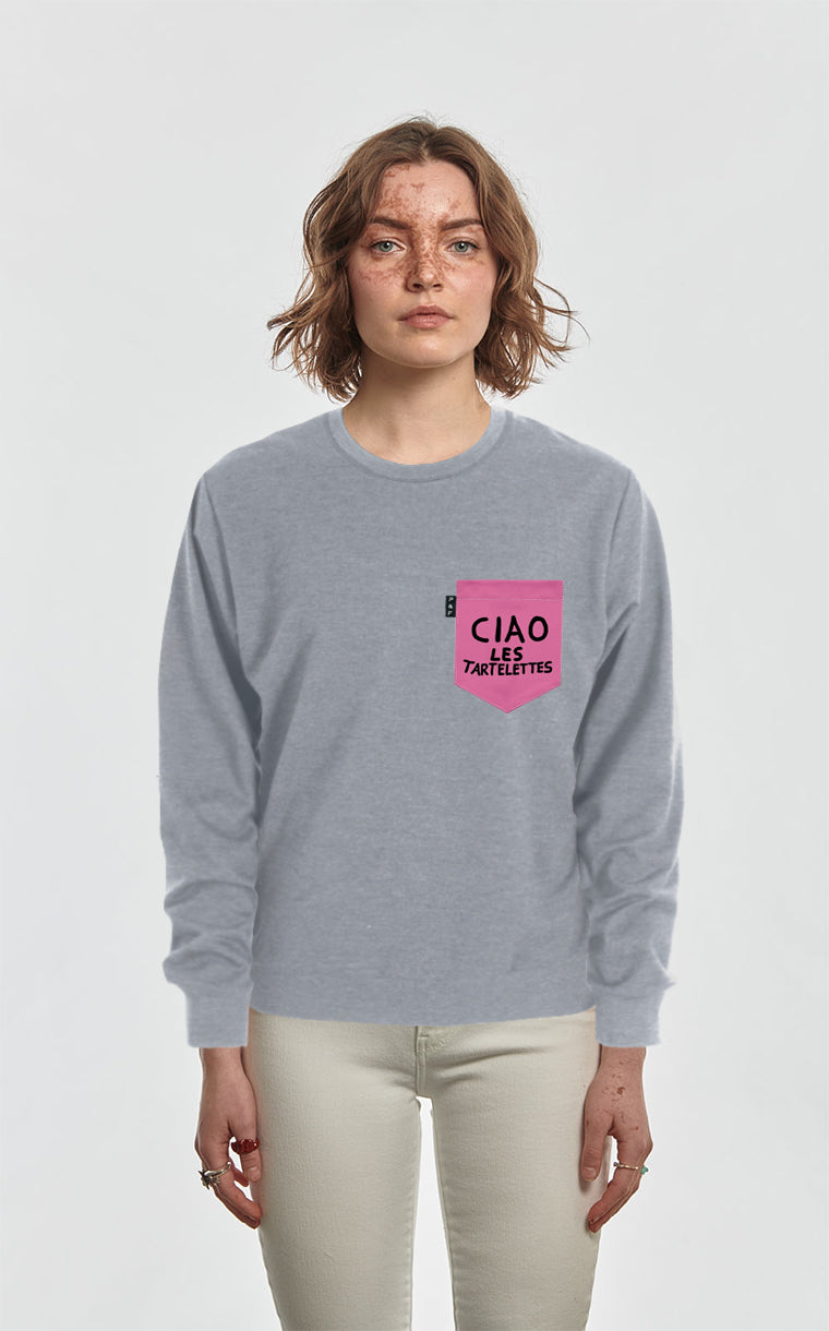 Crewneck Qc à poche Mishel Kekourge Tartelette