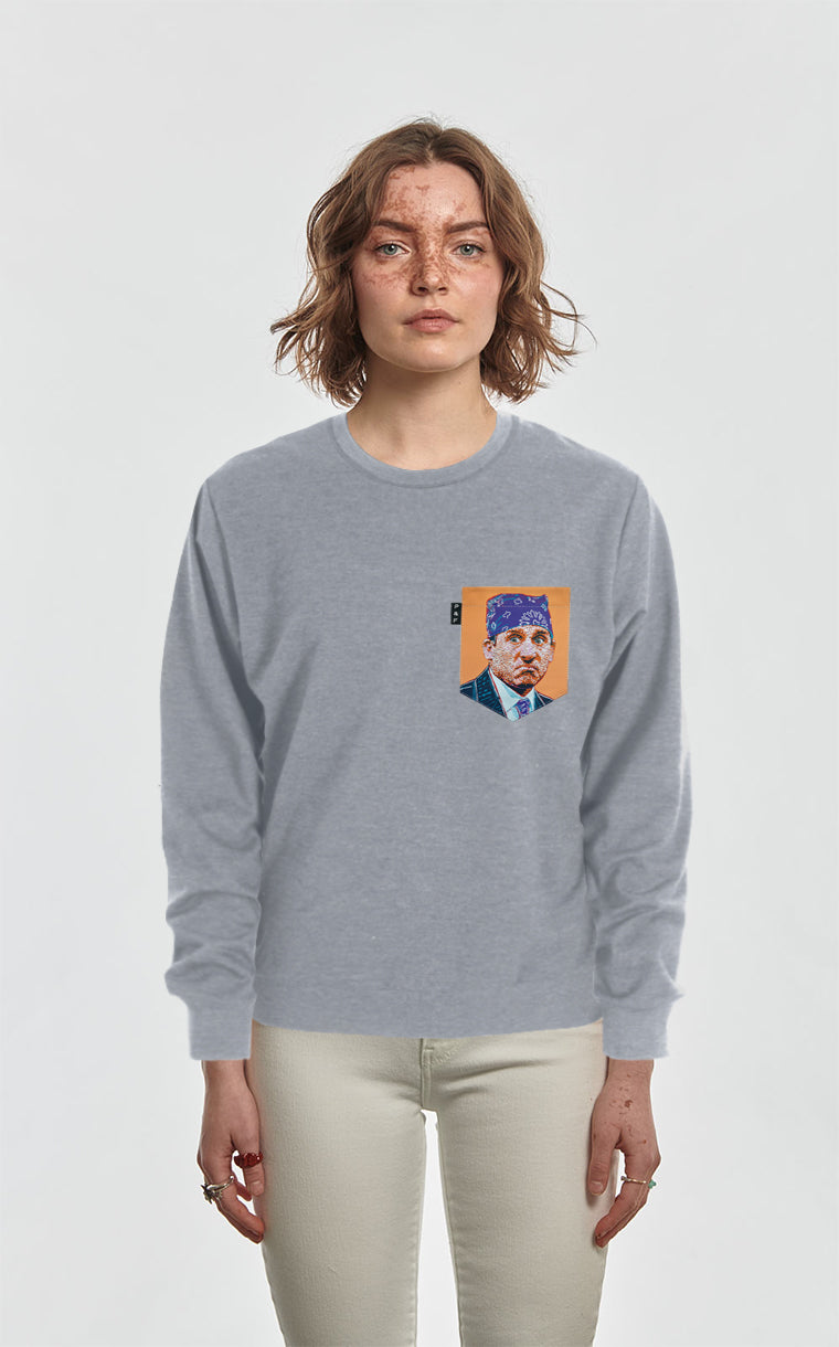 Qc Crewneck with Prison Mike Pocket