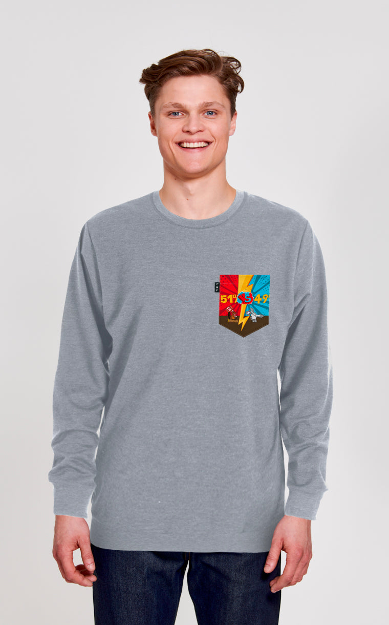 Crewneck Qc à poche Referendum de 95