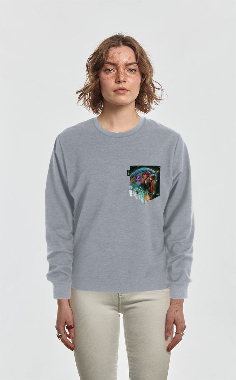 Sylvester Stallion Qc Pocket Crewneck